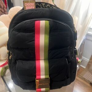 Juicy Couture Black Quilted Backpack